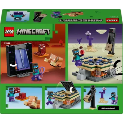 LEGO Minecraft Podr� przez portal Netheru i Kresu 21584
