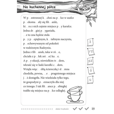 Radosne dyktanda. Klasa 3