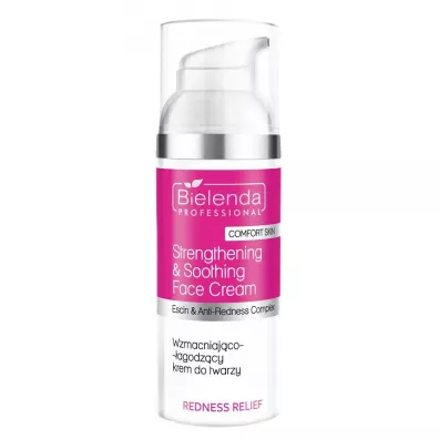 Bielenda Professional Redness Relief wzmacniajco-agodzcy krem do twarzy na naczynka 50 ml