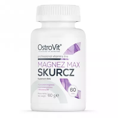 OstroVit Magnez Max Skurcz Suplement diety 60 tab.
