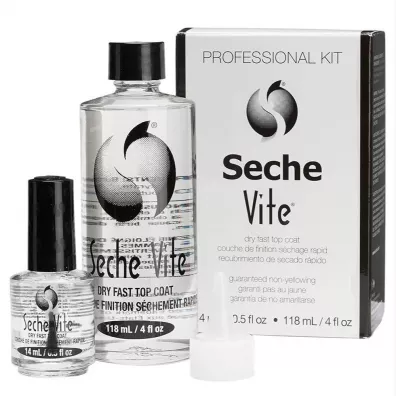 Seche Vite Vite Dry Fast Top Coat szybkoschn�cy lakier ochronny + Mini 118 ml + 14 ml