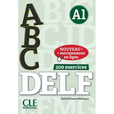 ABC DELF A1 ksi��ka + klucz + CD MP3 ed. 2018 - David Clement-Rodriguez