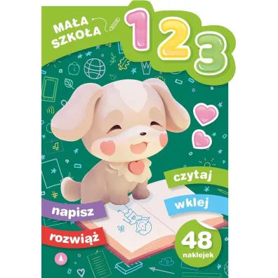Ksi��eczka edu. A4 1 2 3. Ma�a szko�a  NAKLEJKI SKRZAT 076929 SK