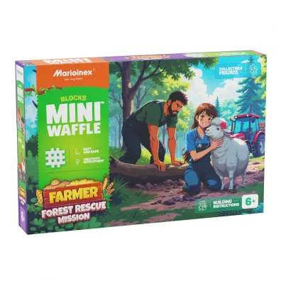 Mini Waffle KLOCKI KONSTR WAFLE MINI 100EL LESNA AKCJA RATUN