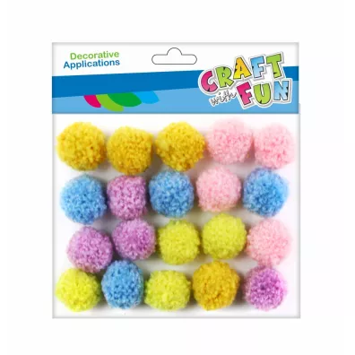 Craft with Fun Pompony kaszmir mix 20 szt.