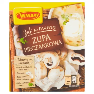 Winiary Jak u Mamy Zupa pieczarkowa w proszku 44 g