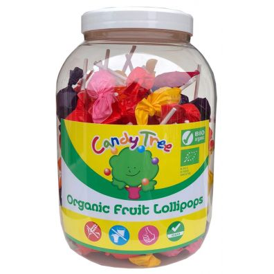 Candy Tree Lizaki okrągłe mix bezglutenowe (słoik) 840 g Bio