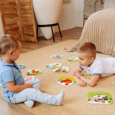 Puzzle 3w1 Dzie� na farmie Maksik