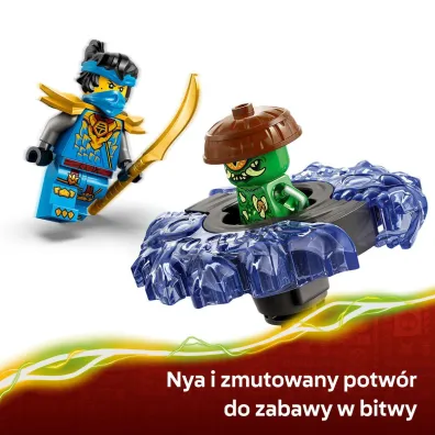 LEGO Ninjago Nya kontra zmutowany potw�r na spinnerze 71849