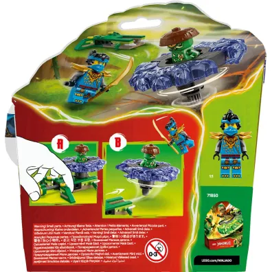 LEGO Ninjago Nya kontra zmutowany potw�r na spinnerze 71849