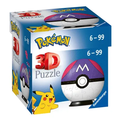 Puzzle 54 el. 3D Pokemon Master Ball Ravensburger