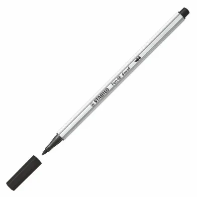 Flamaster STABILO Pen 68 brush czarny