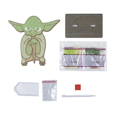Mozaika diamentowa 2D Yoda Epee