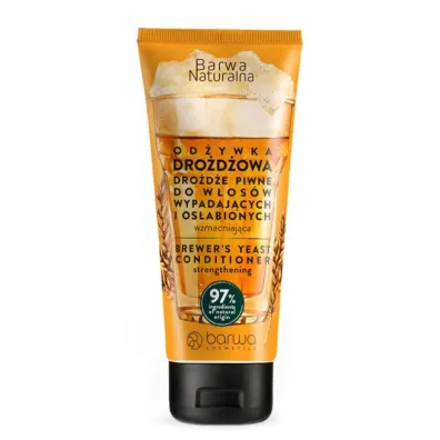 Barwa Naturalna wzmacniaj�ca od�ywka dro�d�owa do w�os�w wypadaj�cych i os�abionych 200 ml