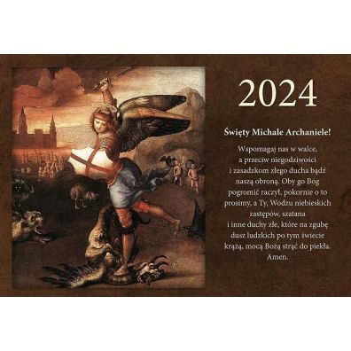 Kalendarz 2024 trjdzielny w. Micha Archanio