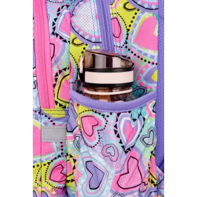 CoolPack Plecak m�odzie�owy Jerry Pastel Hearts