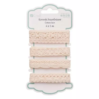 dpCraft Koronki bawe�niane 4x1m