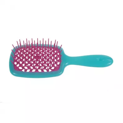 Janeke Superbrush szczotka fryzjerska do rozczesywania w�os�w Turkusowo-R�owa