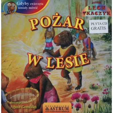 Po�ar w lesie +CD - Lech Tkaczyk