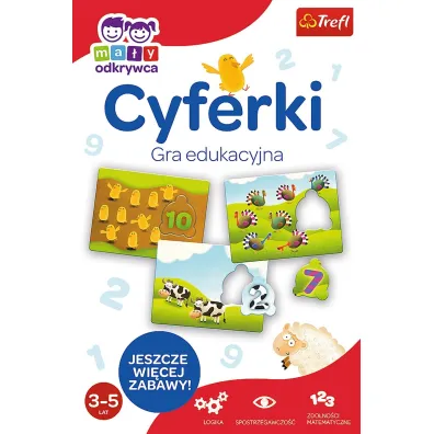 Cyferki. Ma�y Odkrywca Trefl