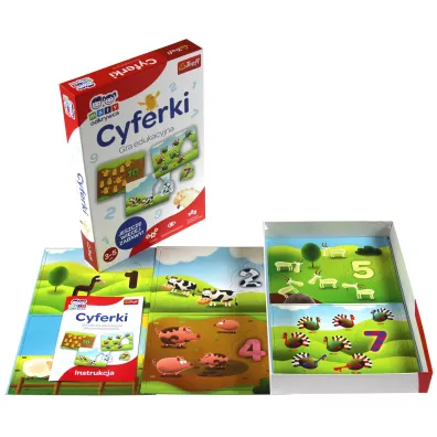 Cyferki. Ma�y Odkrywca Trefl