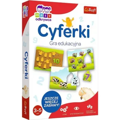 Cyferki. Ma�y Odkrywca Trefl