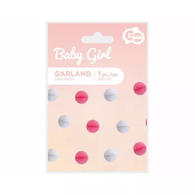Godan Girlanda B&G Kuleczki - Baby Girl 250 cm