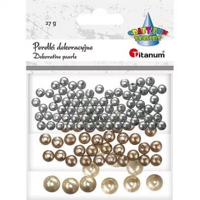 Titanum Pere�ki dekoracyjne plastikowe mix 12 g