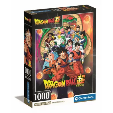 Puzzle 1000 el. Compact Anime Dragon ball Clementoni