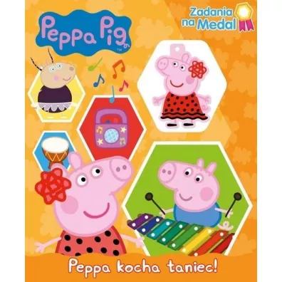 �winka Peppa. Zadania na medal. Peppa kocha taniec