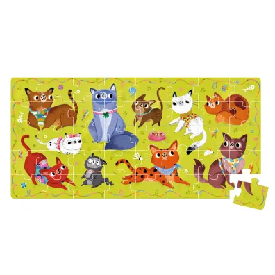 Puzzle 40 el. Miau Kotki Bright Junior Media