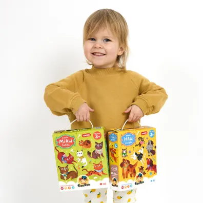 Puzzle 40 el. Miau Kotki Bright Junior Media