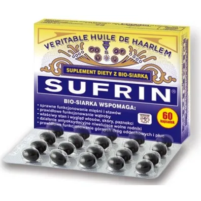 Sufrin suplement diety 60 kaps.