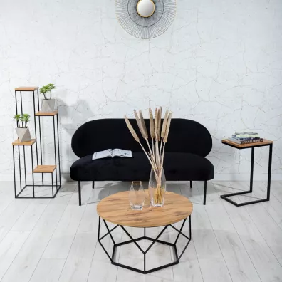 HowHomely Stolik kawowy Diamond 70 cm Db Lancelot