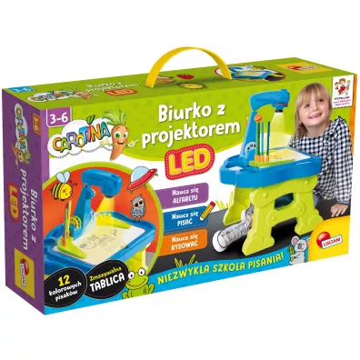 Biurko z projektorem LED Lisciani