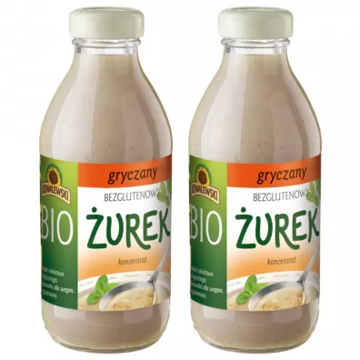 Kowalewski urek gryczany bezglutenowy koncentrat Zestaw 2 x 320 ml Bio