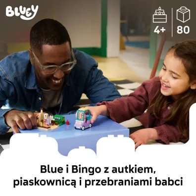 LEGO Bluey Babunie z Bingo i Blue 11216
