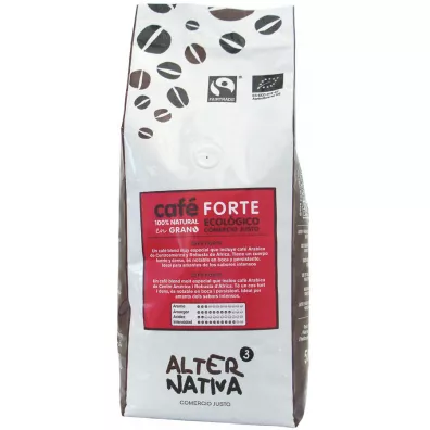 Alternativa Kawa ziarnista arabica/robusta forte fair trade 500 g Bio