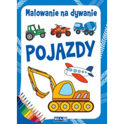 Malowanie na dywanie. Pojazdy