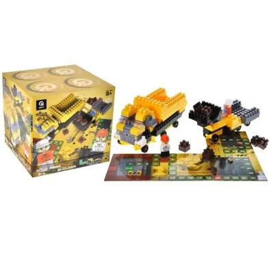 Klocki konstrukcyjne Blocks&Steps Mega budowniczy