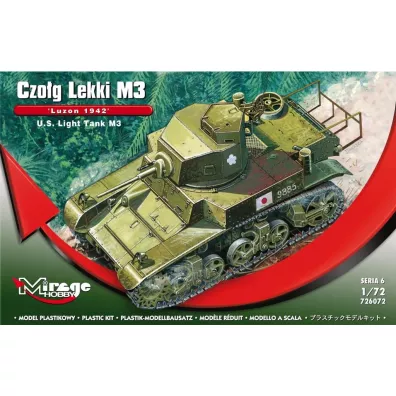 Czo�g Lekki M3 Luzon 1942 Ameryka�ski Mirage Hobby