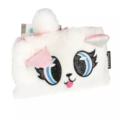 Starpak Pi�rnik pluszowy Big Eyes White