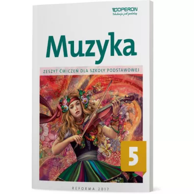 Muzyka 5. Zeszyt �wicze� dla szko�y podstawowej - Jolanta  Moryc