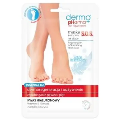 Dermopharma S.O.S. Maska-kompres na stopy