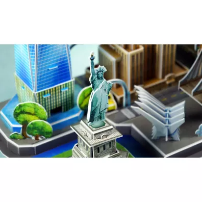 Puzzle 3D 123 el. City Line. New York City Cubic Fun