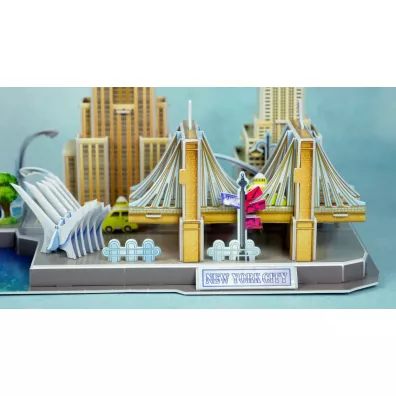 Puzzle 3D 123 el. City Line. New York City Cubic Fun