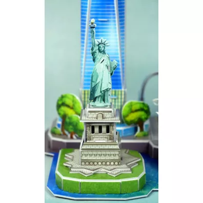 Puzzle 3D 123 el. City Line. New York City Cubic Fun