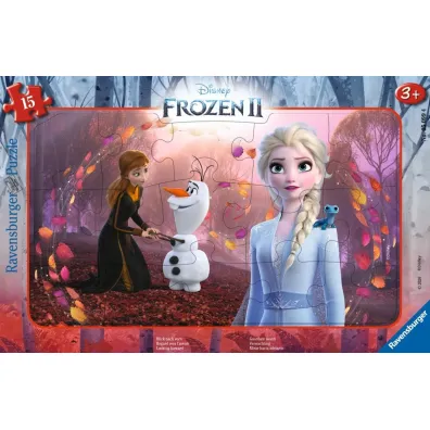 Puzzle 15 Disney Frozen II Frame Ravensburger