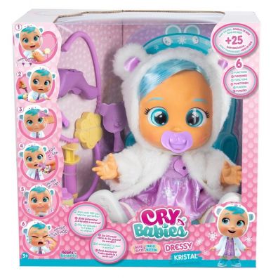 Cry Babies Kristal Gets Sick&Feels Better Lalka Tm Toys