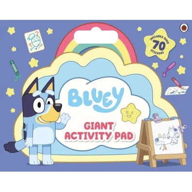 Bluey Giant Activity Pad wer. angielska